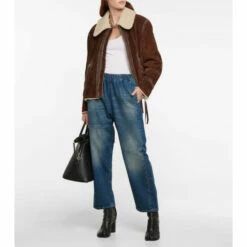 MM6 Maison Margiela High-rise Straight Jeans