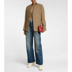 MM6 Maison Margiela High-rise Wide-leg Jeans