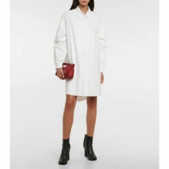 MM6 Maison Margiela Oversized Cotton Shirt Dress