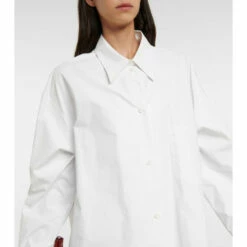 MM6 Maison Margiela Oversized Cotton Shirt Dress -Oséree Shop unnamed file 749