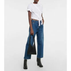 MM6 Maison Margiela Mid-rise Straight Jeans
