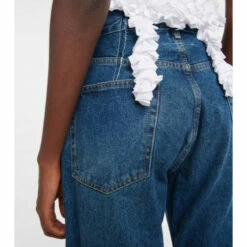 MM6 Maison Margiela Mid-rise Straight Jeans -Oséree Shop unnamed file 756