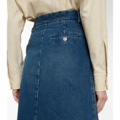 MM6 Maison Margiela High-rise Denim Skirt -Oséree Shop unnamed file 787
