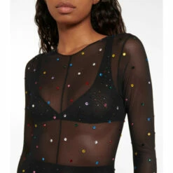 Oséree Embellished Tulle Bodysuit -Oséree Shop unnamed file 790