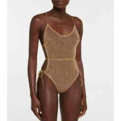 Oséree Lumière Self-tie Swimsuit