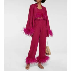 Oséree Lumière Plumage Shirt