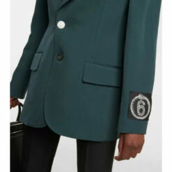 MM6 Maison Margiela Camel Wool-blend Blazer -Oséree Shop unnamed file 828