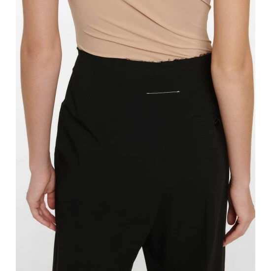MM6 Maison Margiela Mid-rise Straight Pants 4 MM6 Maison Margiela Mid-rise Straight Pants - Image 4