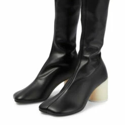 MM6 Maison Margiela Faux Leather Over-the-knee Boots -Oséree Shop unnamed file 861