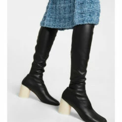 MM6 Maison Margiela Faux Leather Over-the-knee Boots -Oséree Shop unnamed file 863