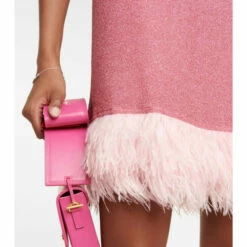 Oséree Lumière Feather-trimmed Minidress -Oséree Shop unnamed file 871