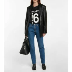 MM6 Maison Margiela High-rise Slim Jeans
