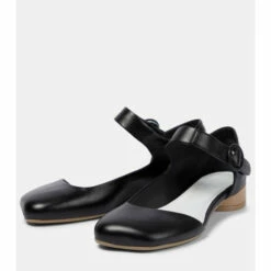 MM6 Maison Margiela Leather Ballet Flats -Oséree Shop unnamed file 88
