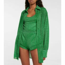 Oséree Lumière High-rise Shorts