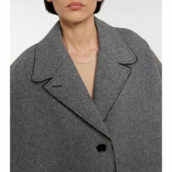 MM6 Maison Margiela Wool-blend Coat -Oséree Shop unnamed file 885