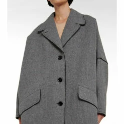 MM6 Maison Margiela Wool-blend Coat -Oséree Shop unnamed file 886