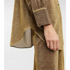 Oséree Lumière Metallic Shirt -Oséree Shop unnamed file 892