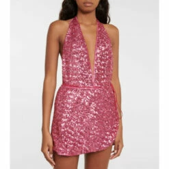 Oséree Sequined Miniskirt