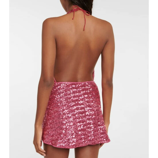 Oséree Sequined Miniskirt 2 Oséree Sequined Miniskirt - Image 2