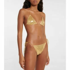 Oséree Laminated Triangle Bikini