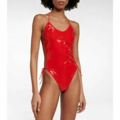 Oséree Glow Latex Lacé Swimsuit