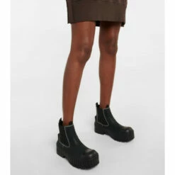 MM6 Maison Margiela Leather Chelsea Boots -Oséree Shop unnamed file 962